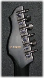 Westone LX -X198SWG Headstock Rear